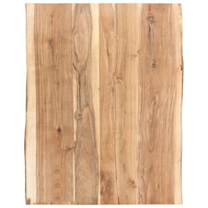 Table Top Solid Acacia Wood – 80x60x3.8 cm