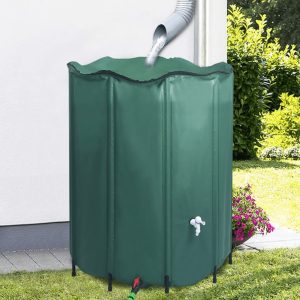 Collapsible Rain Water Tank with Spigot