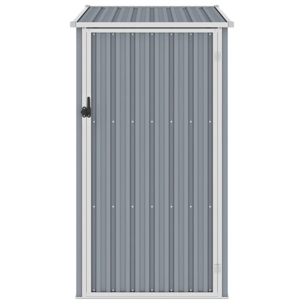 Garden Shed 87x98x159 cm Galvanised Steel – Grey