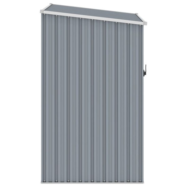 Garden Shed 87x98x159 cm Galvanised Steel – Grey