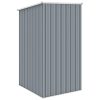 Garden Shed 87x98x159 cm Galvanised Steel – Grey