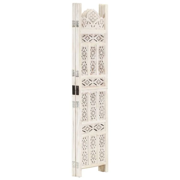 Puyallup Hand carved Room Divider 120×165 cm Solid Mango Wood