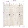 Puyallup Hand carved Room Divider 120×165 cm Solid Mango Wood