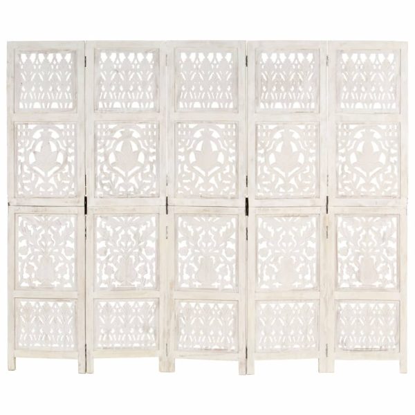 Whittier Hand carved Room Divider 200×165 cm Solid Mango Wood