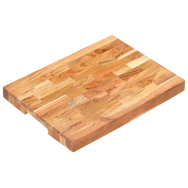 Chopping Board Solid Acacia Wood – 40x30x4 cm