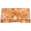 Chopping Board Solid Acacia Wood – 40x30x4 cm