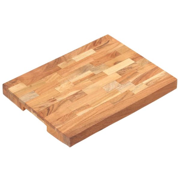 Chopping Board Solid Acacia Wood – 40x30x4 cm