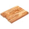 Chopping Board Solid Acacia Wood – 40x30x4 cm