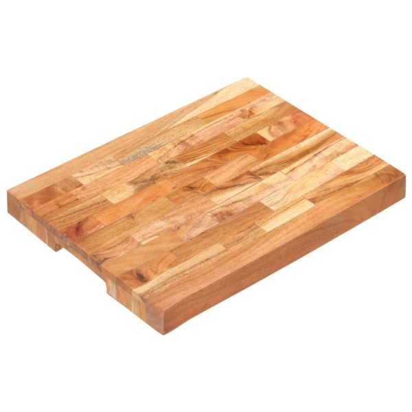 Chopping Board Solid Acacia Wood – 40x30x4 cm