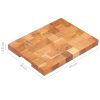 Chopping Board Solid Acacia Wood – 40x30x3.8 cm