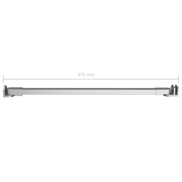 Support Arm for Bath Enclosure Stainless Steel 47.5 cm