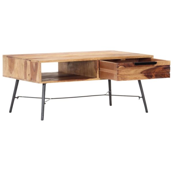 Coffee Table 88x55x40 cm Solid Sheesham Wood