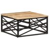 Coffee Table 68x68x35 cm Solid Mango Wood