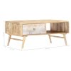 Coffee Table 88x60x40 cm Solid Mango Wood