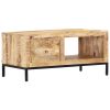 Coffee Table 88x50x42 cm Solid Mango Wood