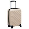 Hardcase Trolley Set 2 pcs Gold ABS