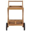 Tea Trolley Solid Teak Wood