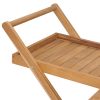 Tea Trolley Solid Teak Wood