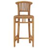 Bar Stool Solid Teak Wood