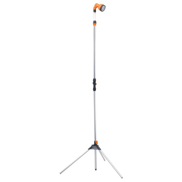 Garden Shower with Tripod 221 cm Aluminium