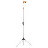 Garden Shower with Tripod 221 cm Aluminium