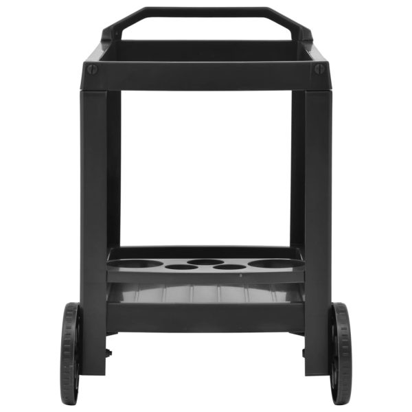 Beverage Cart Anthracite 69x53x72 cm Plastic