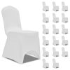 Chair Cover Stretch – White, 18