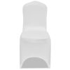 Chair Cover Stretch – White, 18