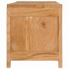 Davyhulme TV Cabinet 135x30x35 cm Solid Teak Wood