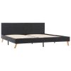 Altona Bed Frame Grey Fabric 183×203 cm King Size