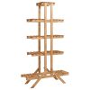 Plant Stand 83x25x142 cm Firwood