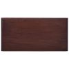 Chest of Drawers Classical Brown Solid Mahogany Wood