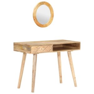 Dressing Table 100x50x76 cm Solid Mango Wood