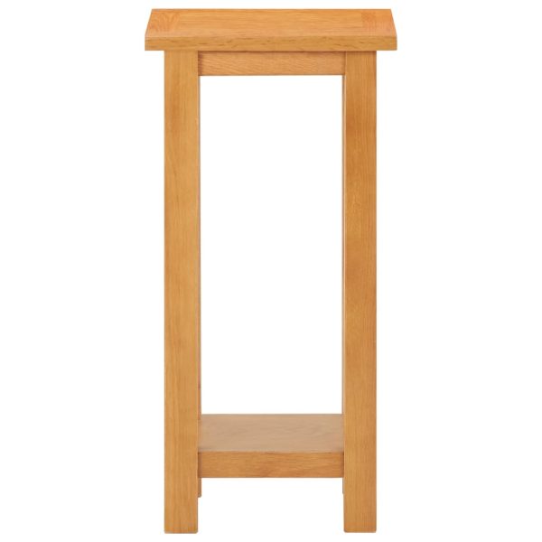 Canyon Side Table 27x24x55 cm Solid Oak Wood