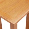 Canyon Side Table 27x24x55 cm Solid Oak Wood