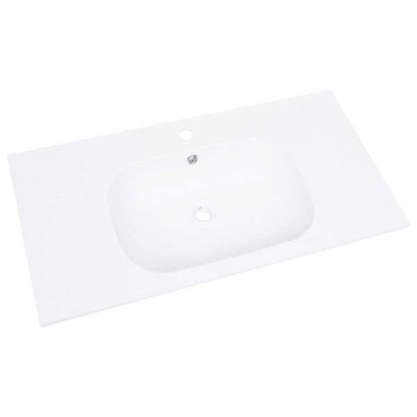 Built-in Wash Basin 805x460x105 mm SMC White