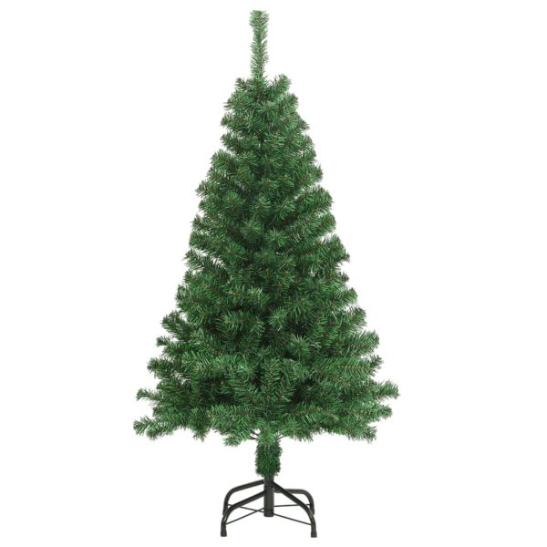 Artificial Christmas Tree with Thick Branches PVC – 150×80 cm, Green