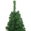 Artificial Christmas Tree with Thick Branches PVC – 150×80 cm, Green