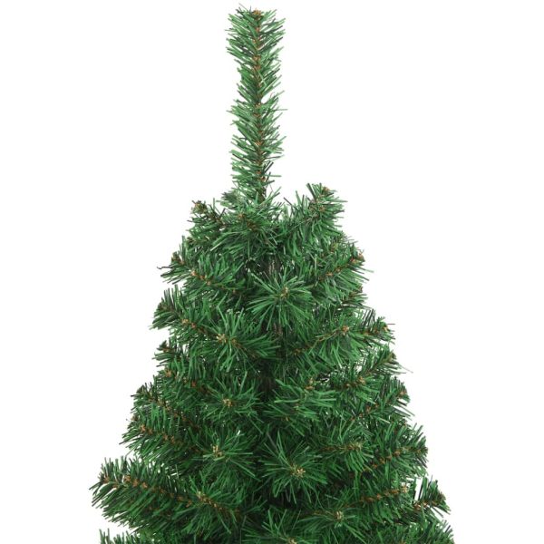 Artificial Christmas Tree with Thick Branches PVC – 150×80 cm, Green