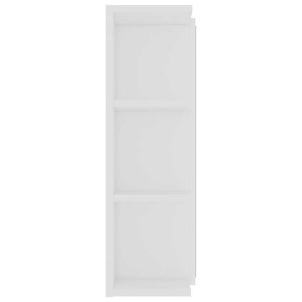 Bathroom Mirror Cabinet 80×20.5×64 cm Engineered Wood – White