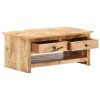 Coffee Table 88x50x38 cm Rough Mango Wood