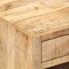 Coffee Table 88x50x38 cm Rough Mango Wood