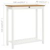 Bar table 100x40x110 cm Solid Oak Wood