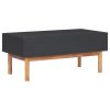 Coffee Table 90x50x40 cm Solid Acacia Wood and MDF