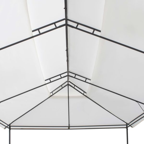 Gazebo 600x298x270 cm White 180g/m²