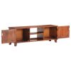 Oakdale TV Cabinet Honey Brown 120x30x41 cm Solid Acacia Wood