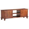 Oakdale TV Cabinet Honey Brown 120x30x41 cm Solid Acacia Wood