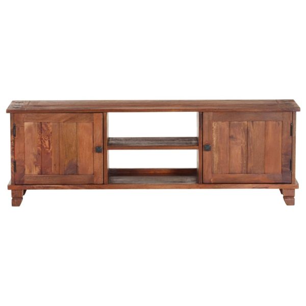 Oakdale TV Cabinet Honey Brown 120x30x41 cm Solid Acacia Wood