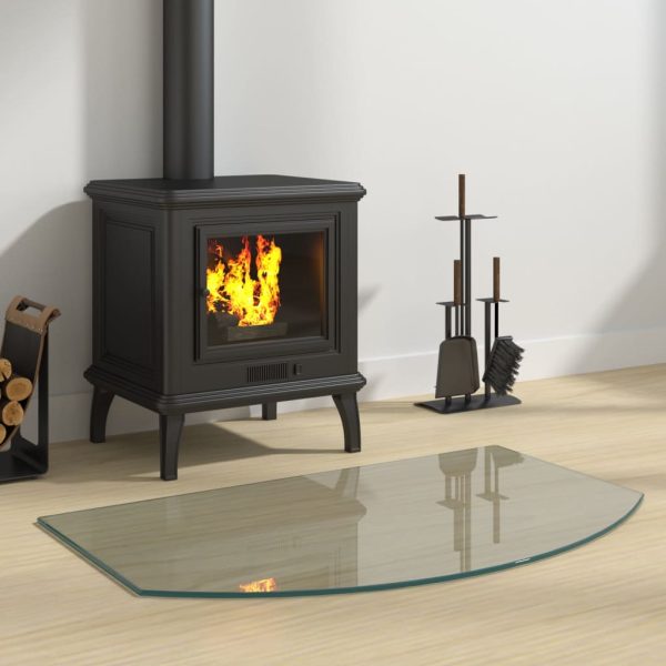 Fireplace Glass Plate – 80×50 cm