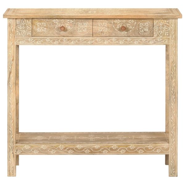 Console Table 80x35x74 cm Solid Mango Wood